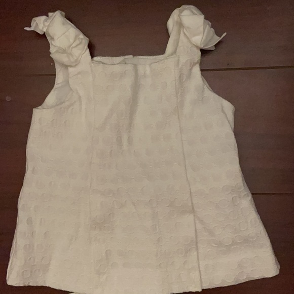 Janie AND Jack white girl set - Picture 3 of 4